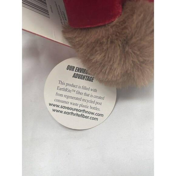 2007 Christmas Plush Bear Girl Snowflake Teddy Dan Dee Collector Stuffed Animal - Picture 12 of 16